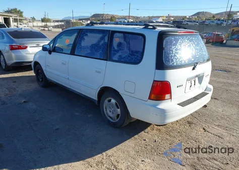 1996 Isuzu Oasis Ls из США, поврежденный, VIN JR2RJ1877TC003177